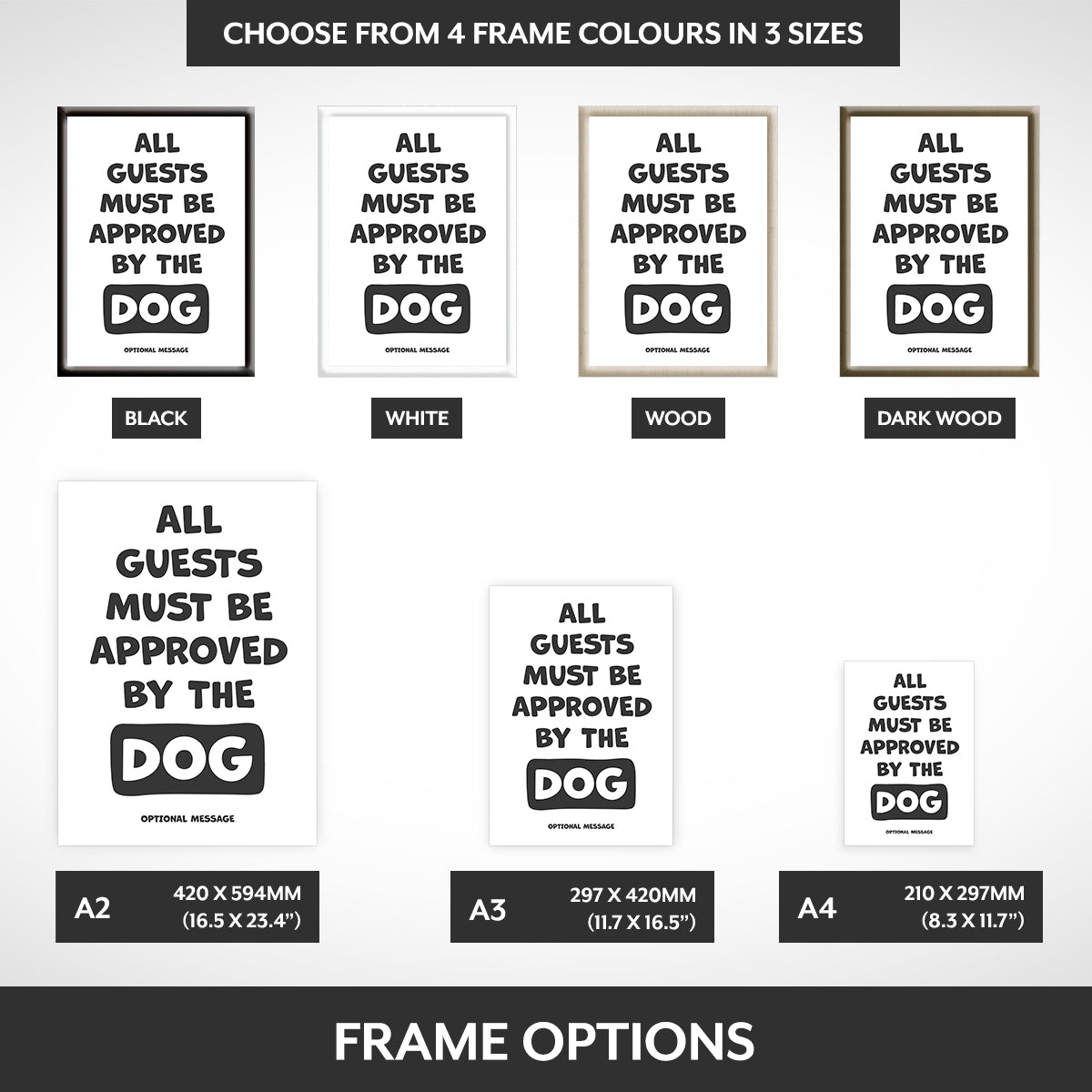 Frame options