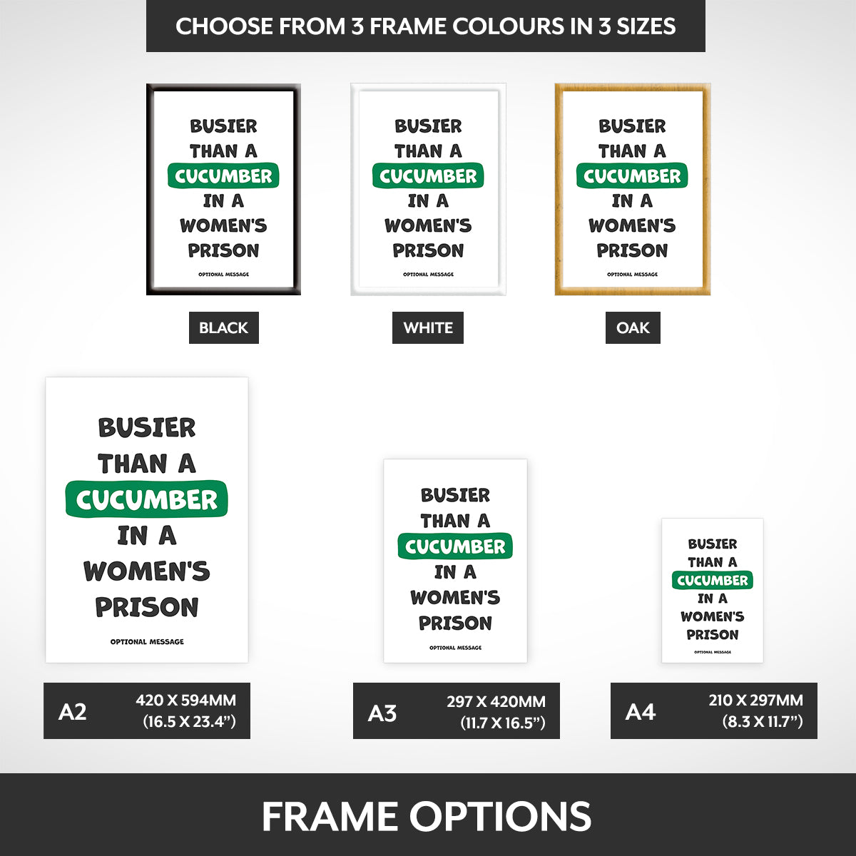 Frame options