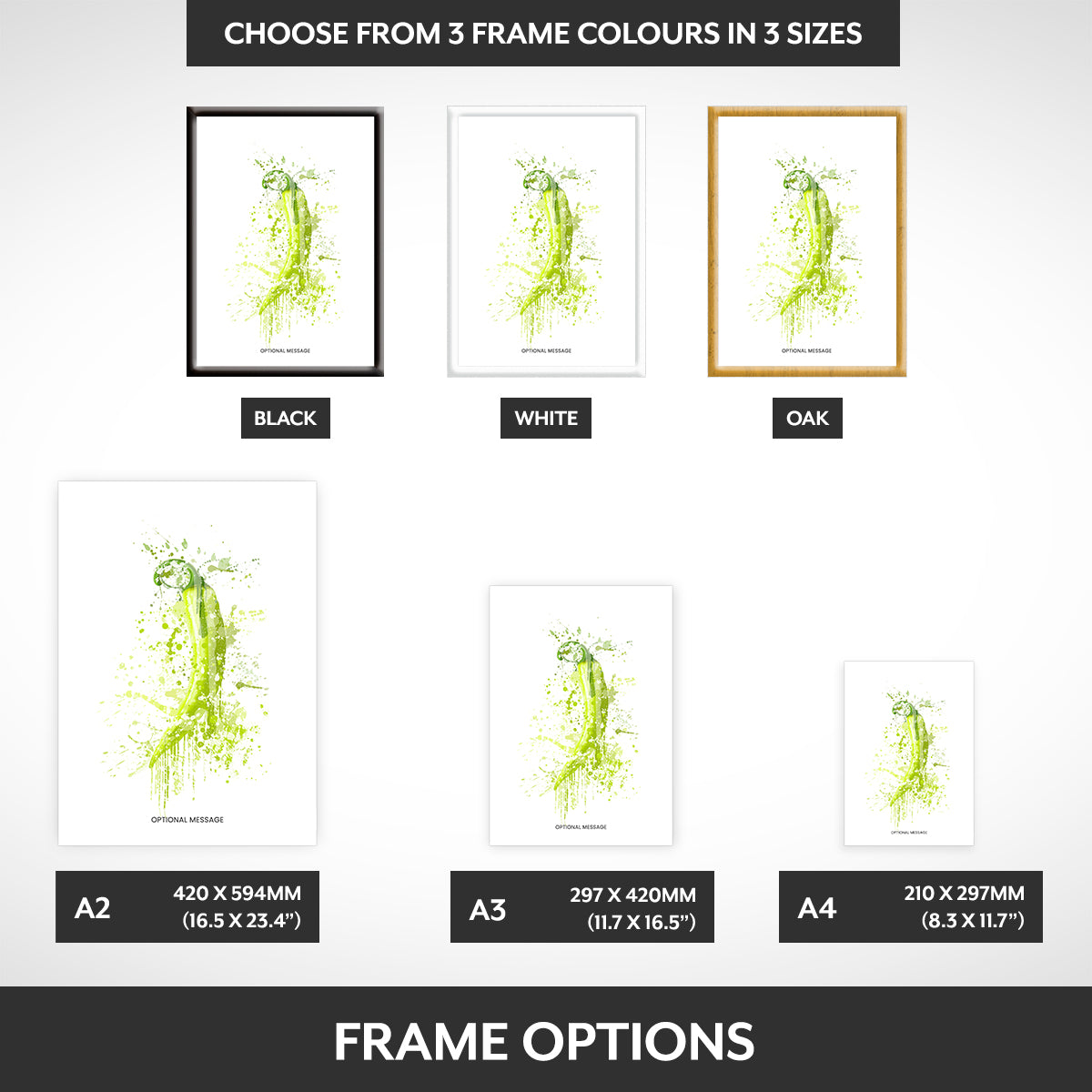 Frame options