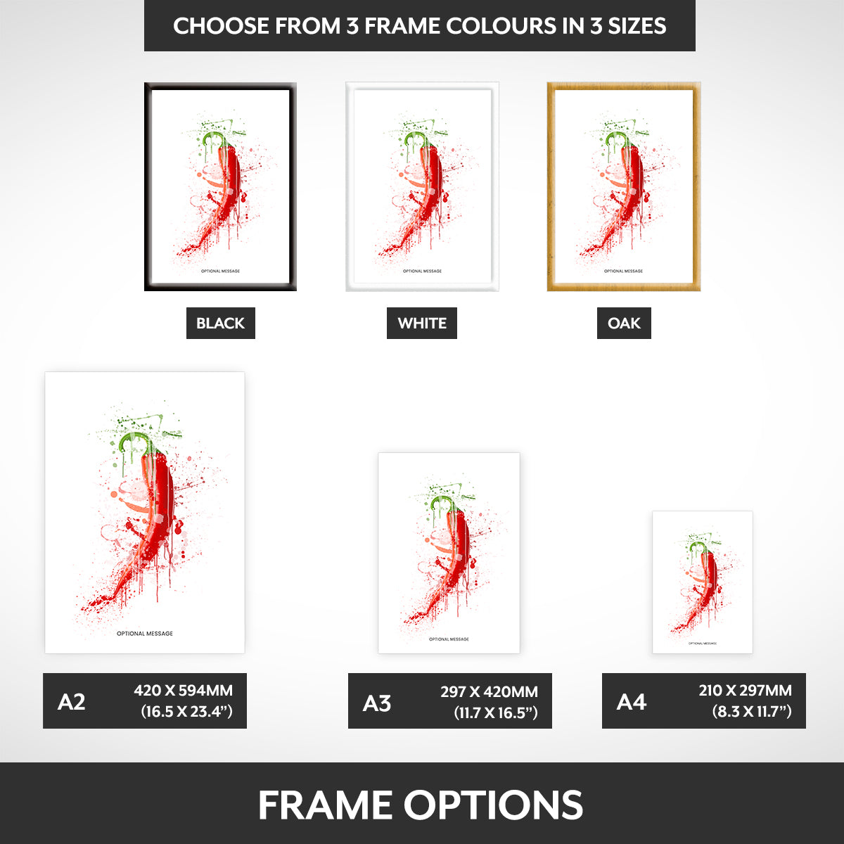 Frame options