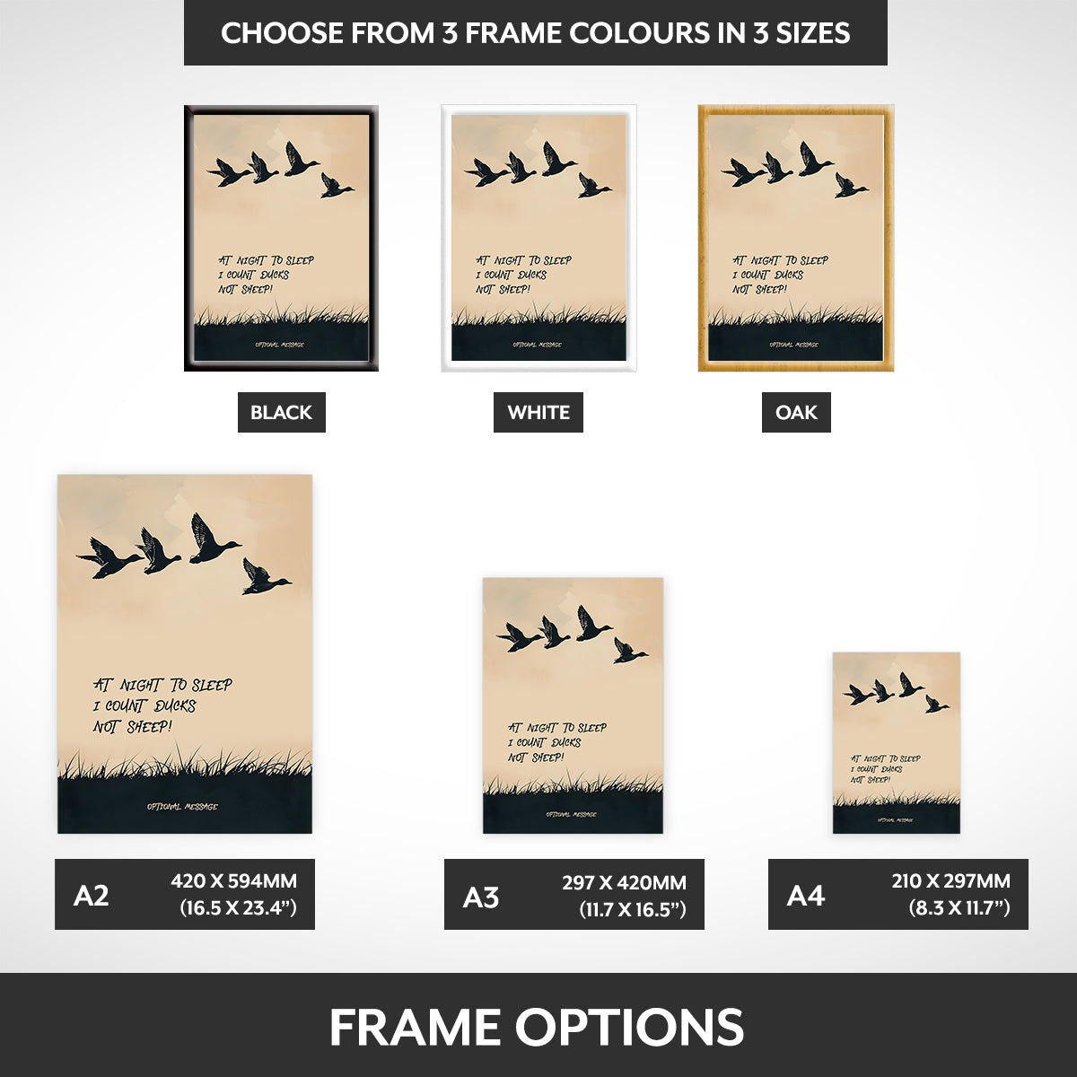 Frame options