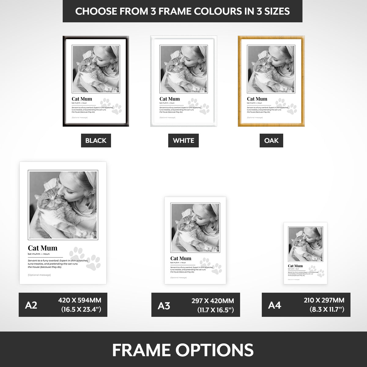 Frame options