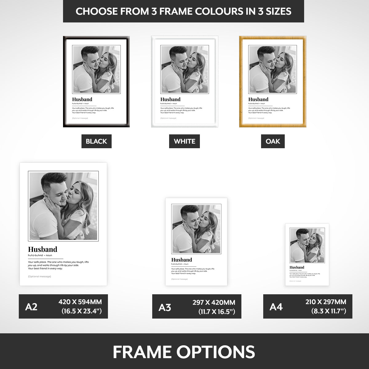 Frame options