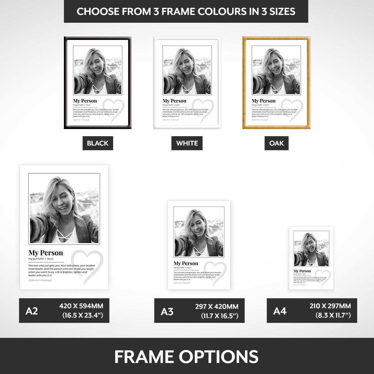 Frame options