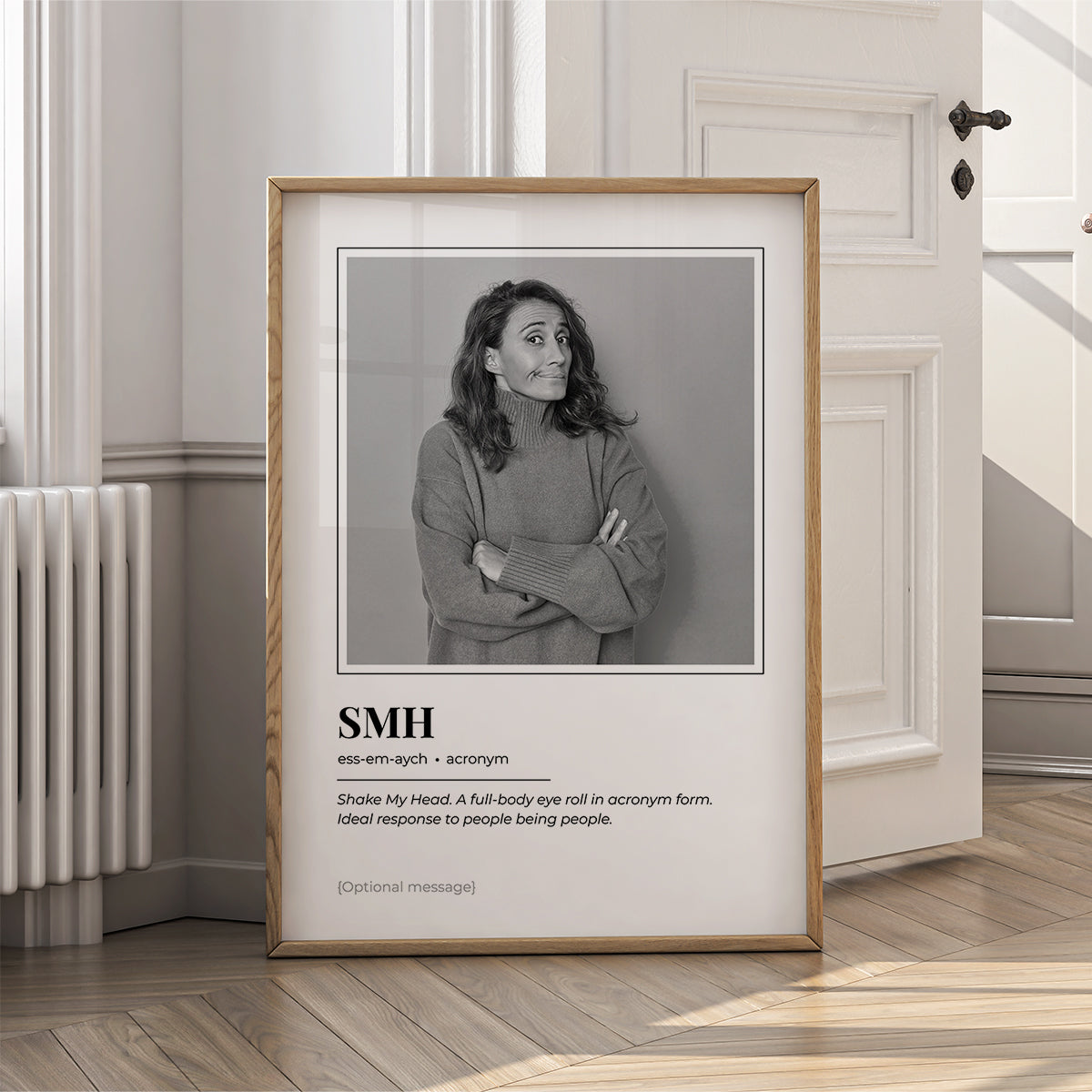 Funny Wall Art Print - SMH Dictionary Style Definition Poster - {VARIATION}