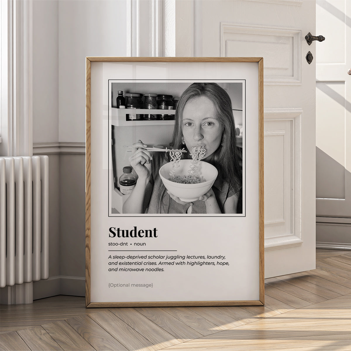 Personalised Wall Art Print for Student - Definition Poster - {VARIATION}