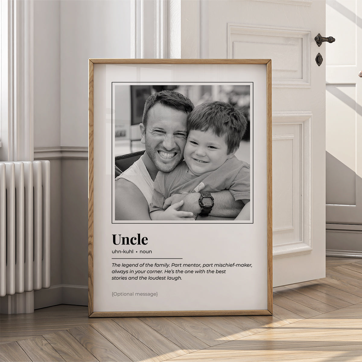 Personalised Wall Art Print for Uncle - Definition Poster - {VARIATION}