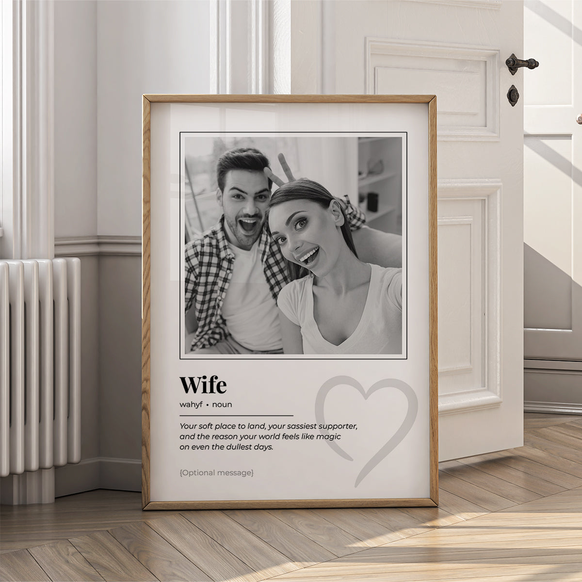 Personalised Wall Art Print for Wife - Definition Poster - {VARIATION}