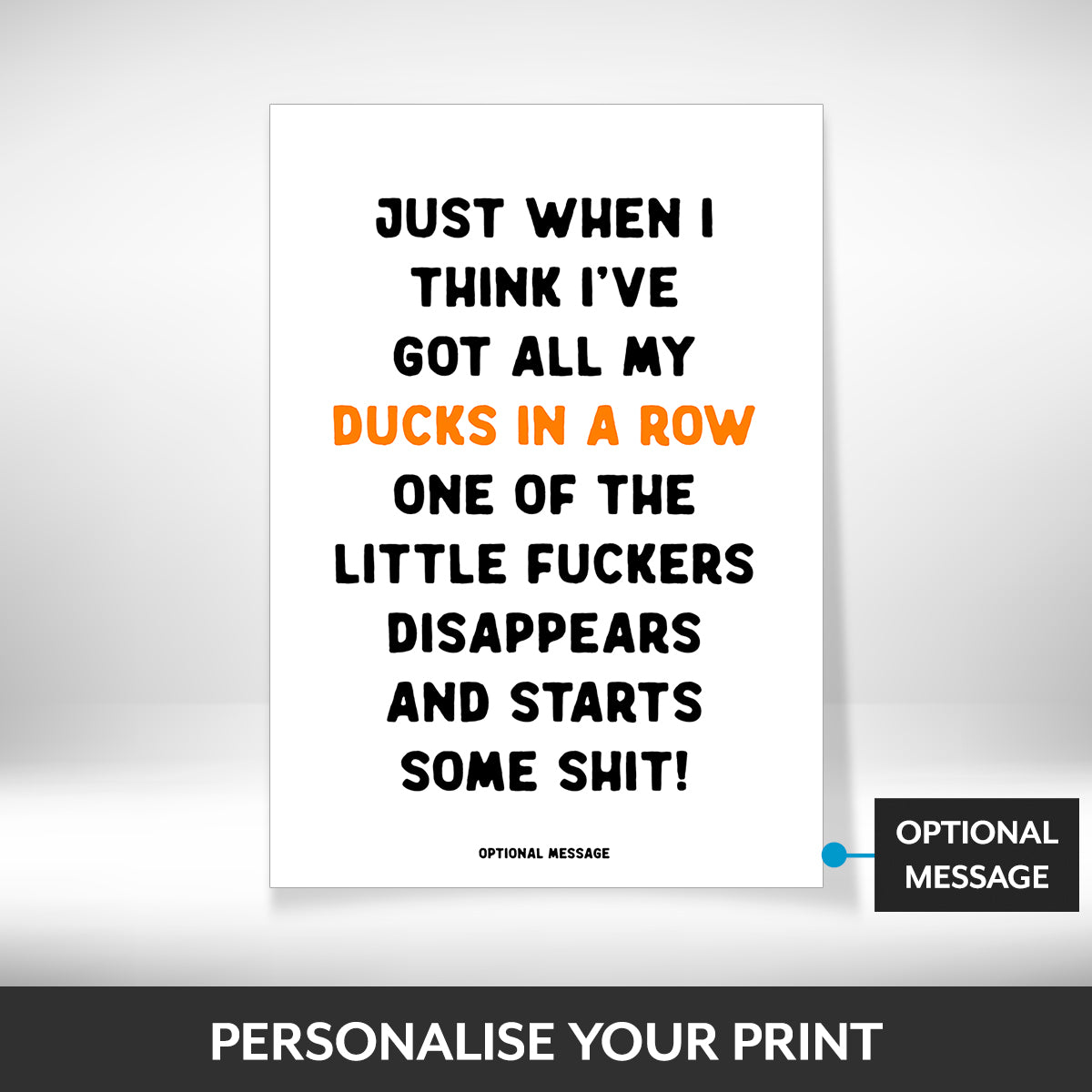 What can be personalised on this spring wall art