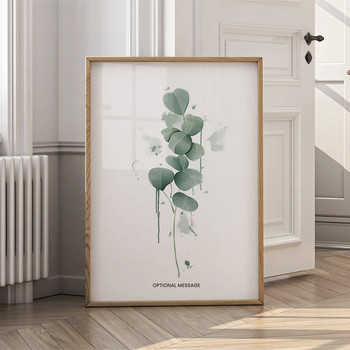 Living Room Wall Art Decor - Eucalyptus Leaves Prints (D1) - {VARIATION}