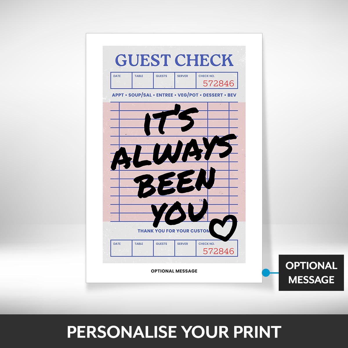 What can be personalised on this pictures for living room walls