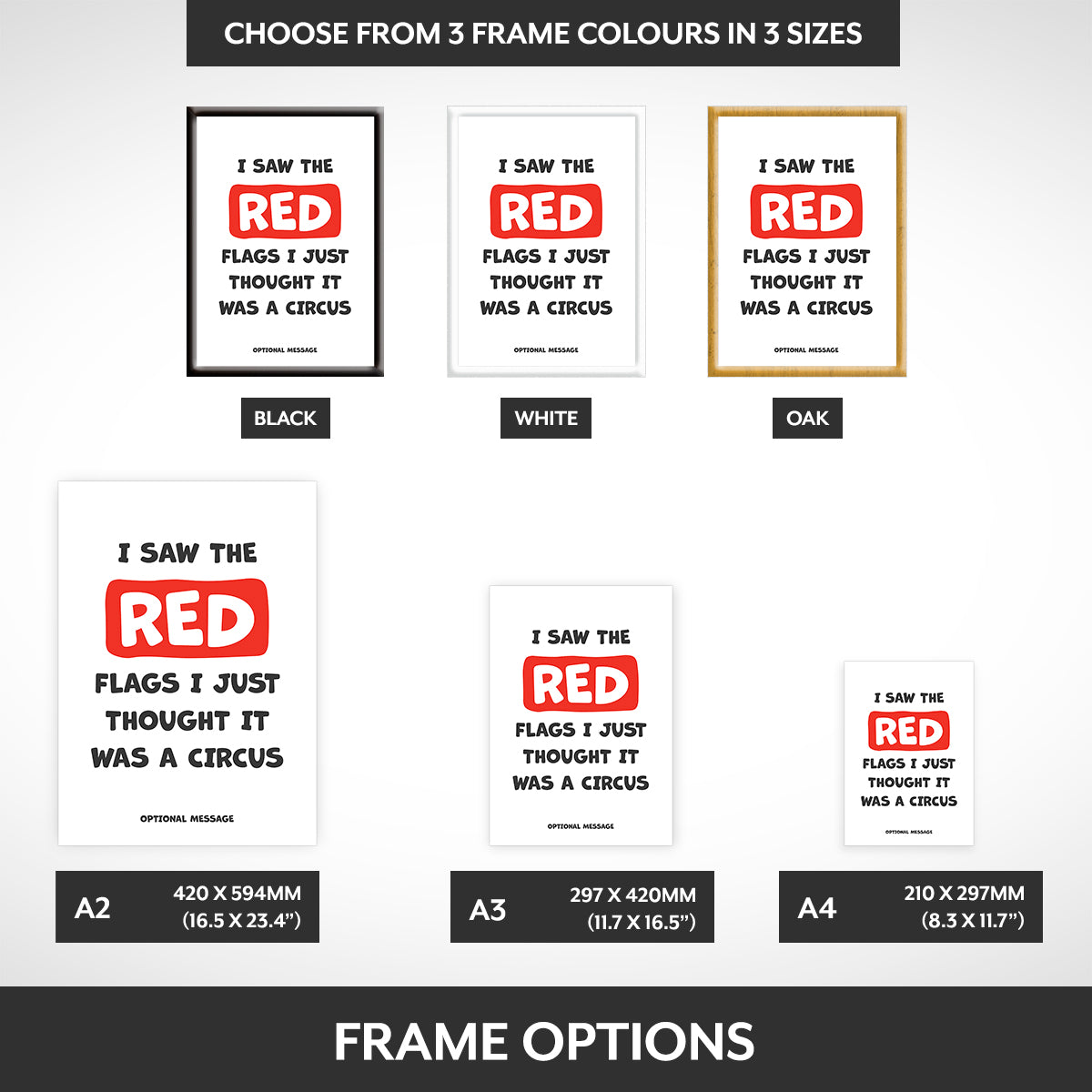 Frame options