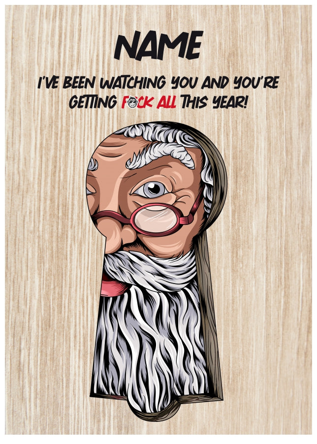NotNiceThings Most Random Christmas Card Ever | Hilarious & Quirky Holiday Greeting For Him, Her, Best Friend, Boyfriend | Funny Xmas Card For - View #4