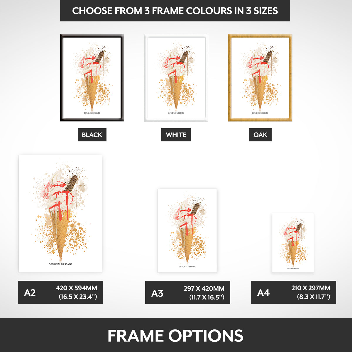 Frame options