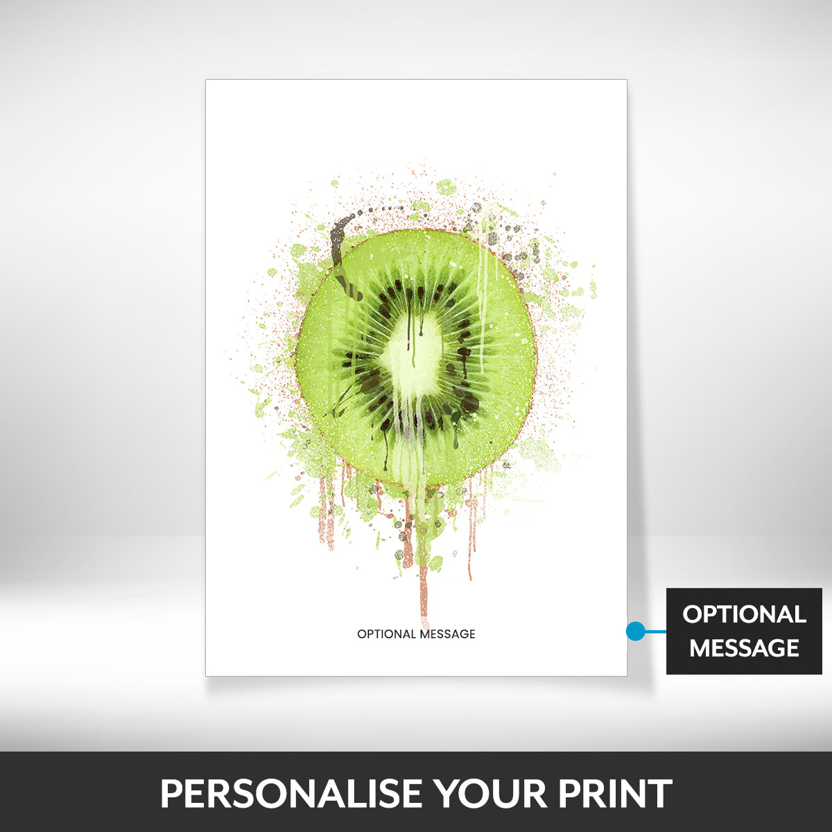 What can be personalised on this pictures for kitchen walls