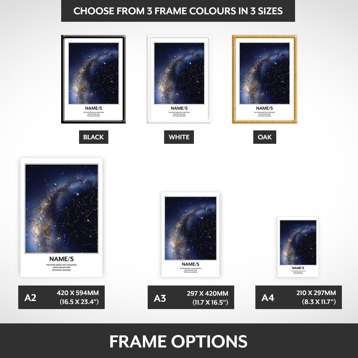 Frame options