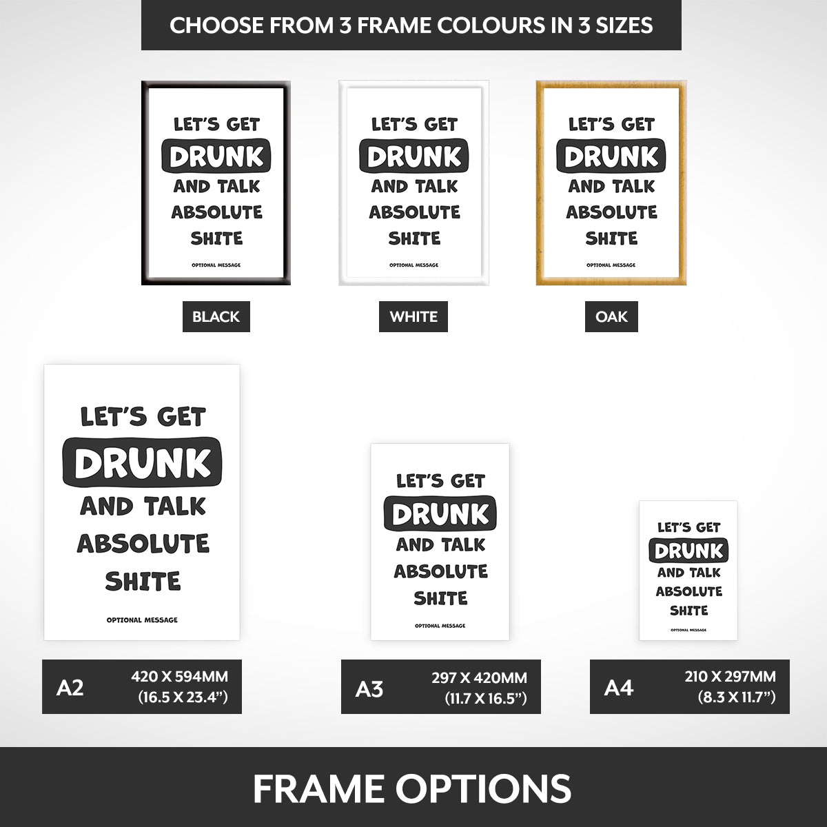 Frame options