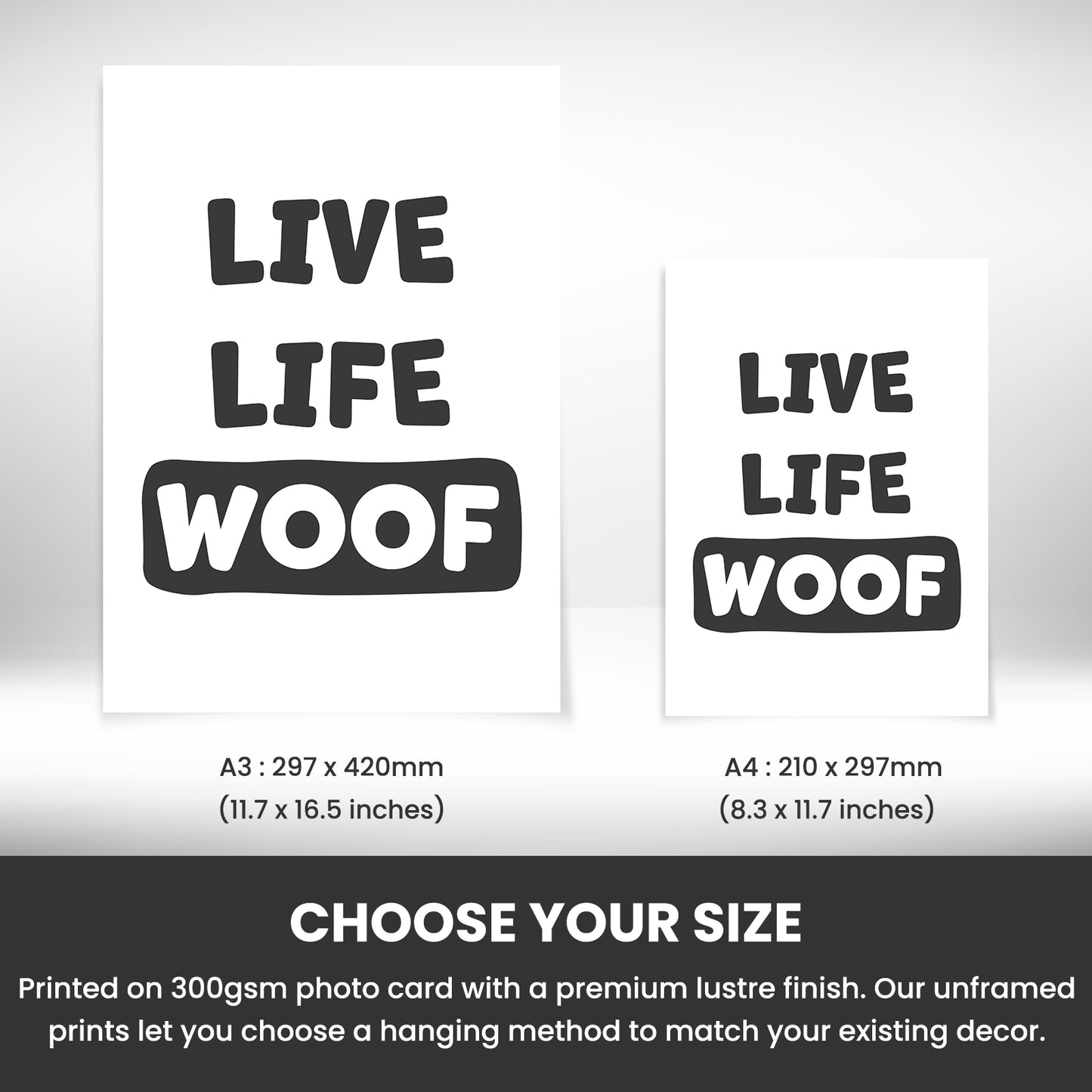 The size of this wall art for hallway and stairs is 7 x 5" when folded