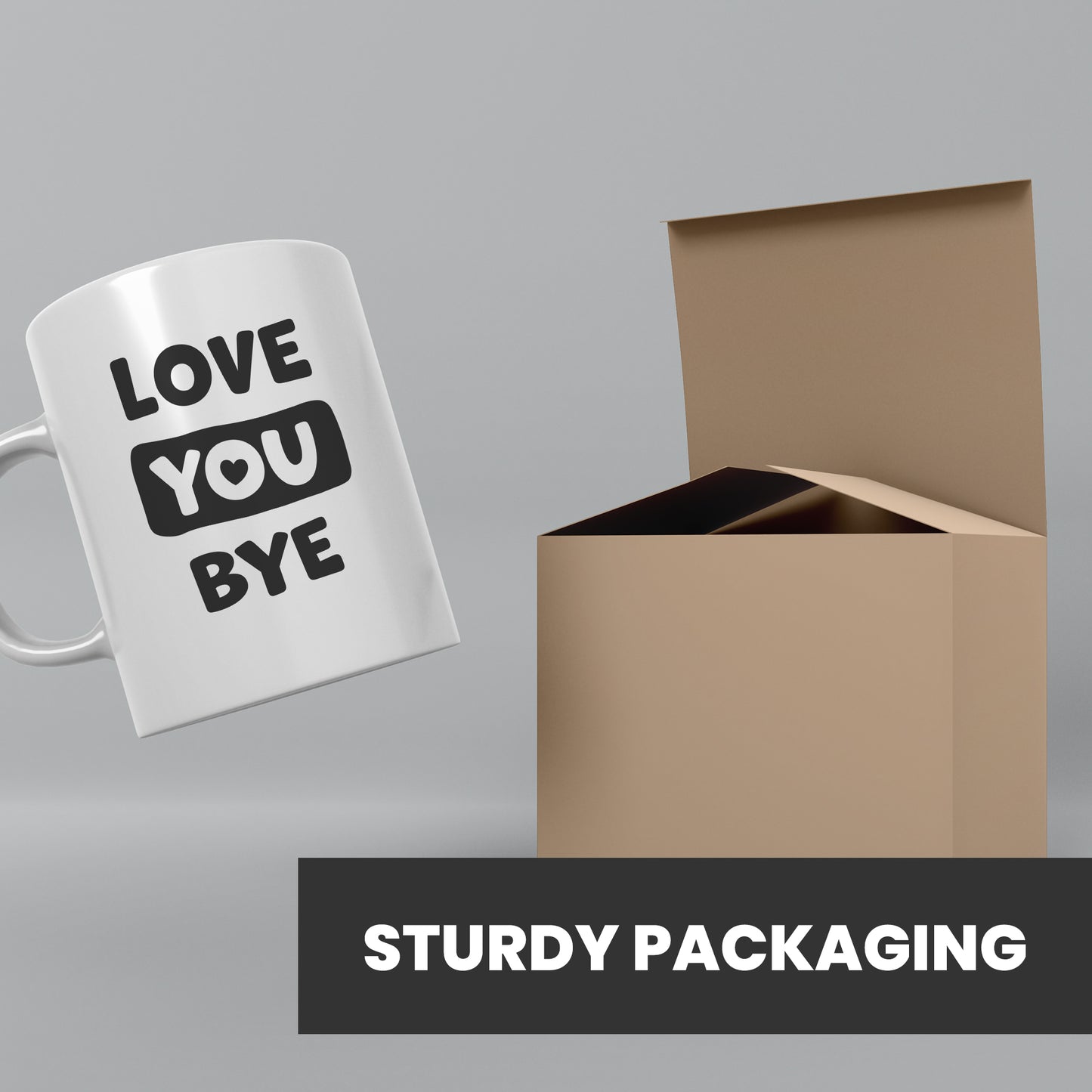Funny mugs for women dispatched in sturdy packaging