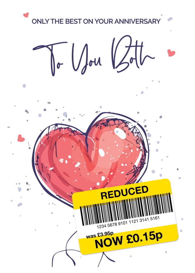 To You Both Anniversary Card - Only the Best Wedding Anniversary Card