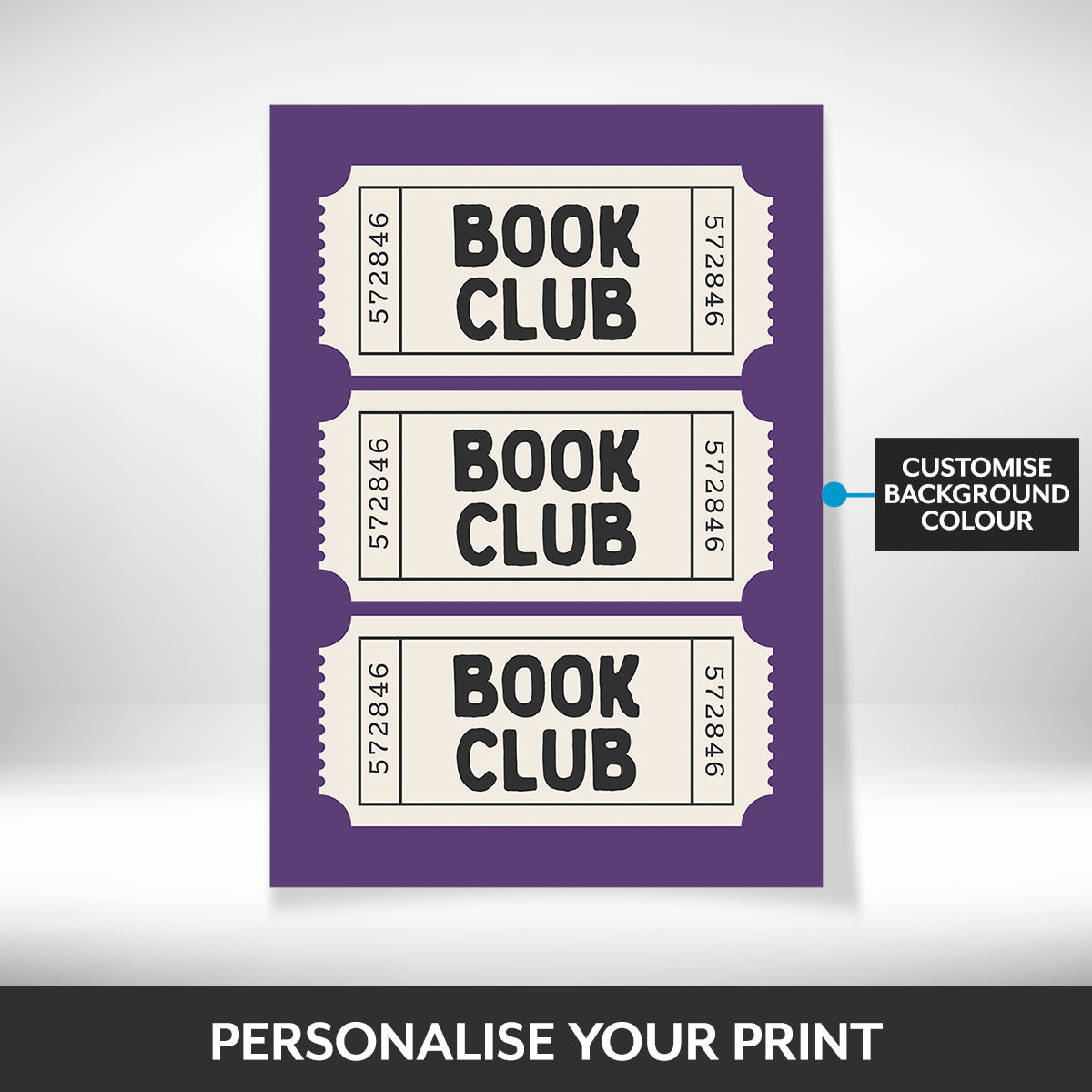 What can be personalised on this framed wall art