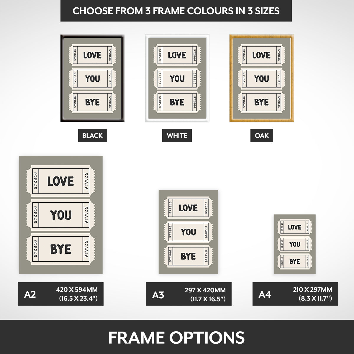Frame options