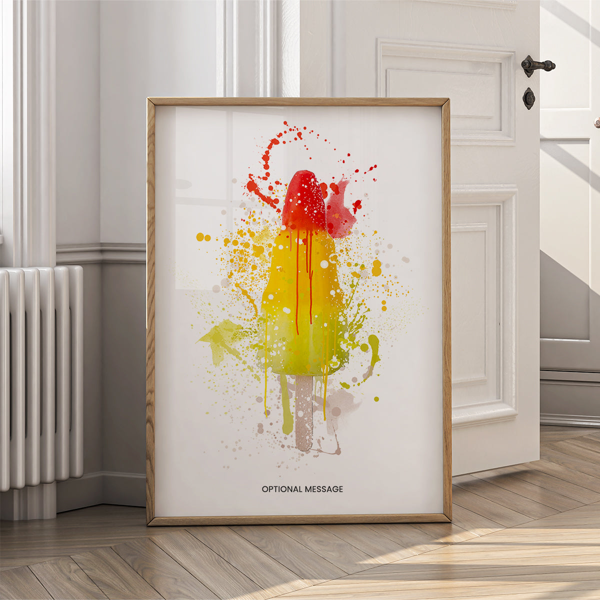 Kitchen Wall Art Decor - Rocket Lolly - Summer Food - {VARIATION}