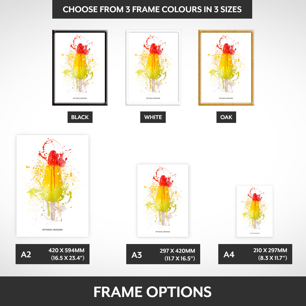 Frame options