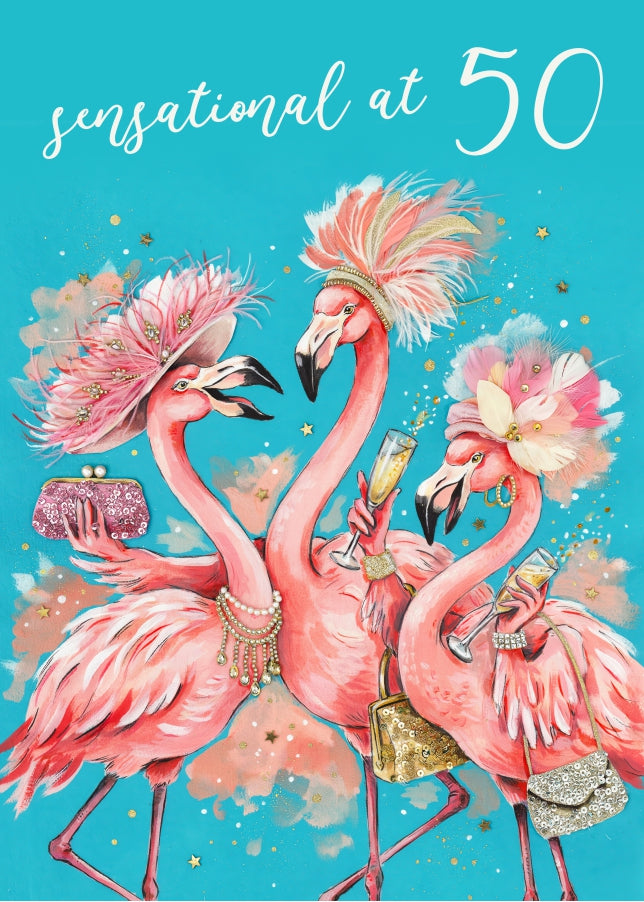 Sensational 50th Birthday Greeting