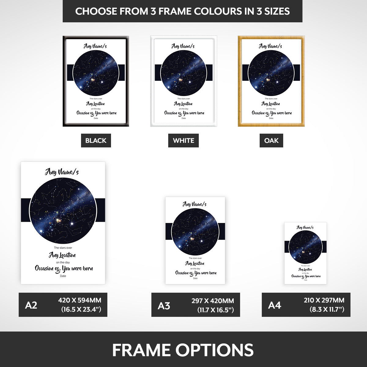 Frame options