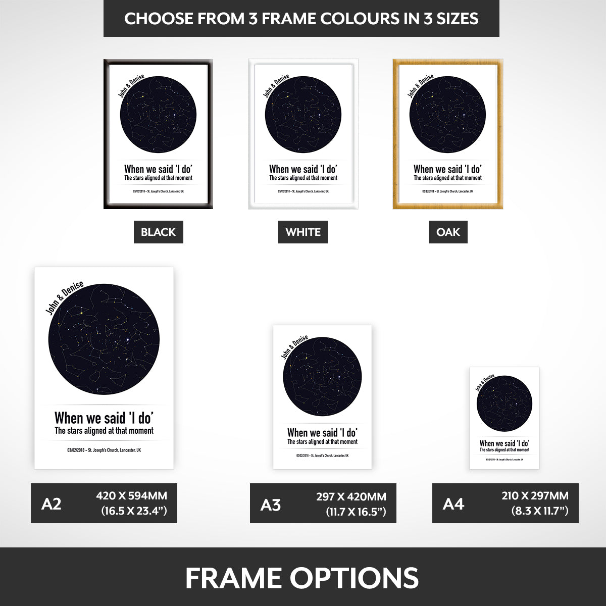 Frame options