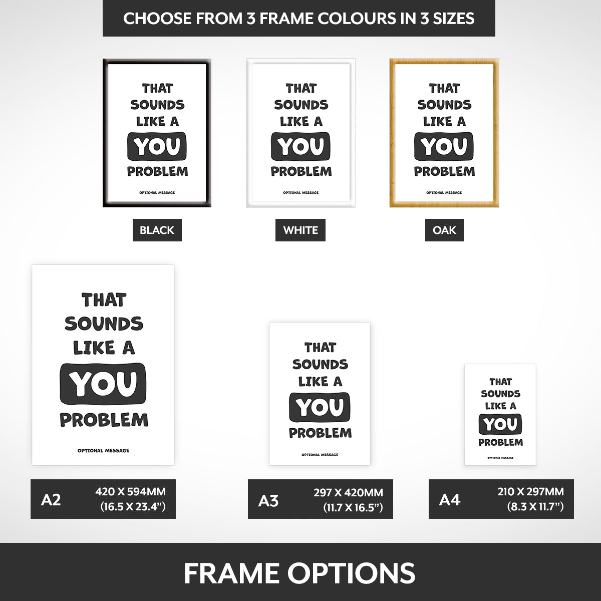 Frame options