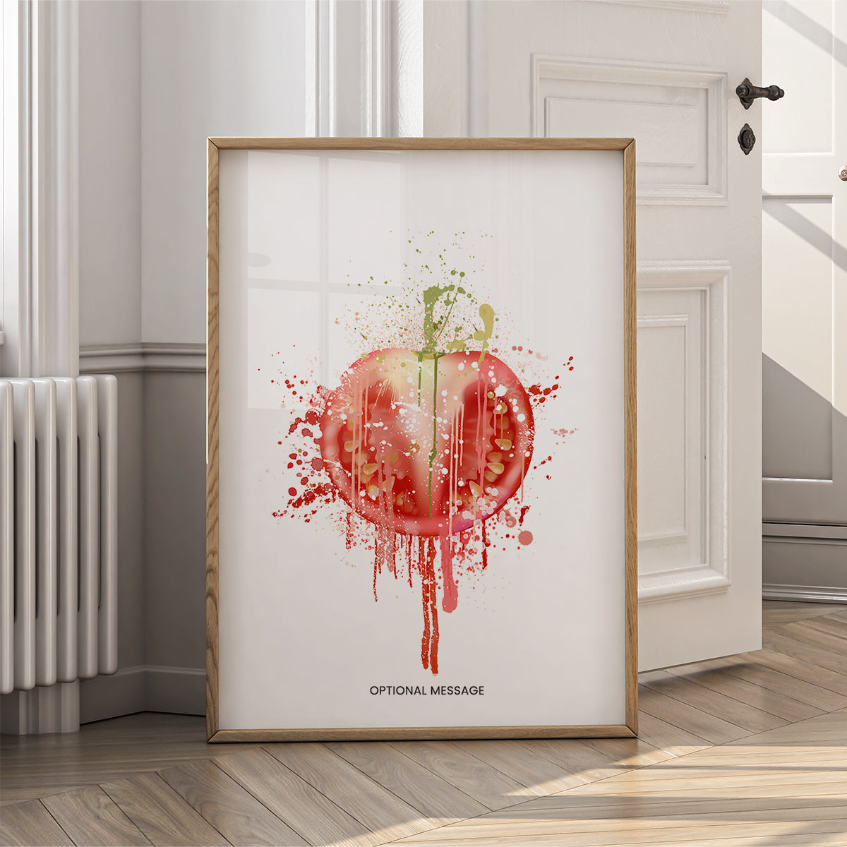Kitchen Wall Art Decor - Red Tomato - Fruit Food - {VARIATION}