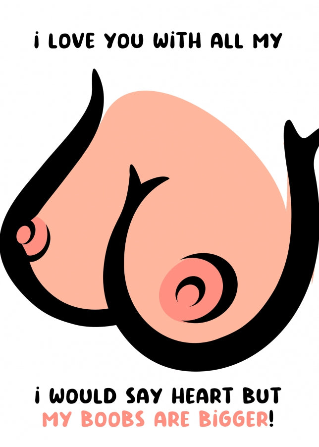 Funny Valentines Day Card for Him Rude Lesbian Valentines Card