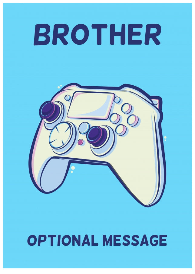 Xbox Controller Card for Brother - Birthday / Christmas
