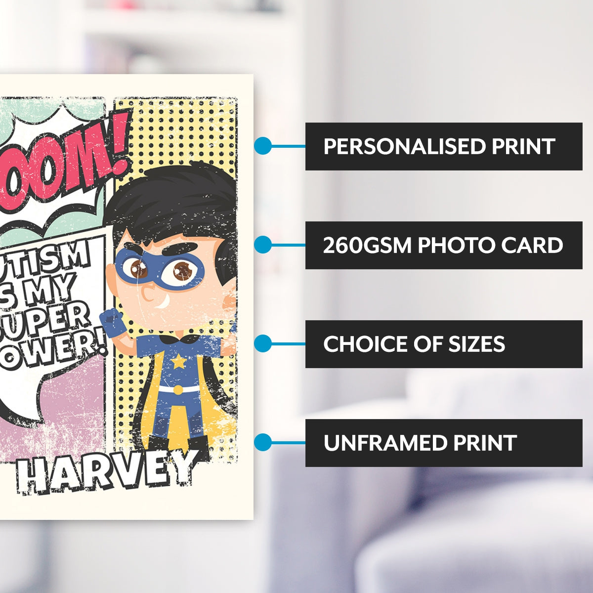 Main features of this personalised gifts