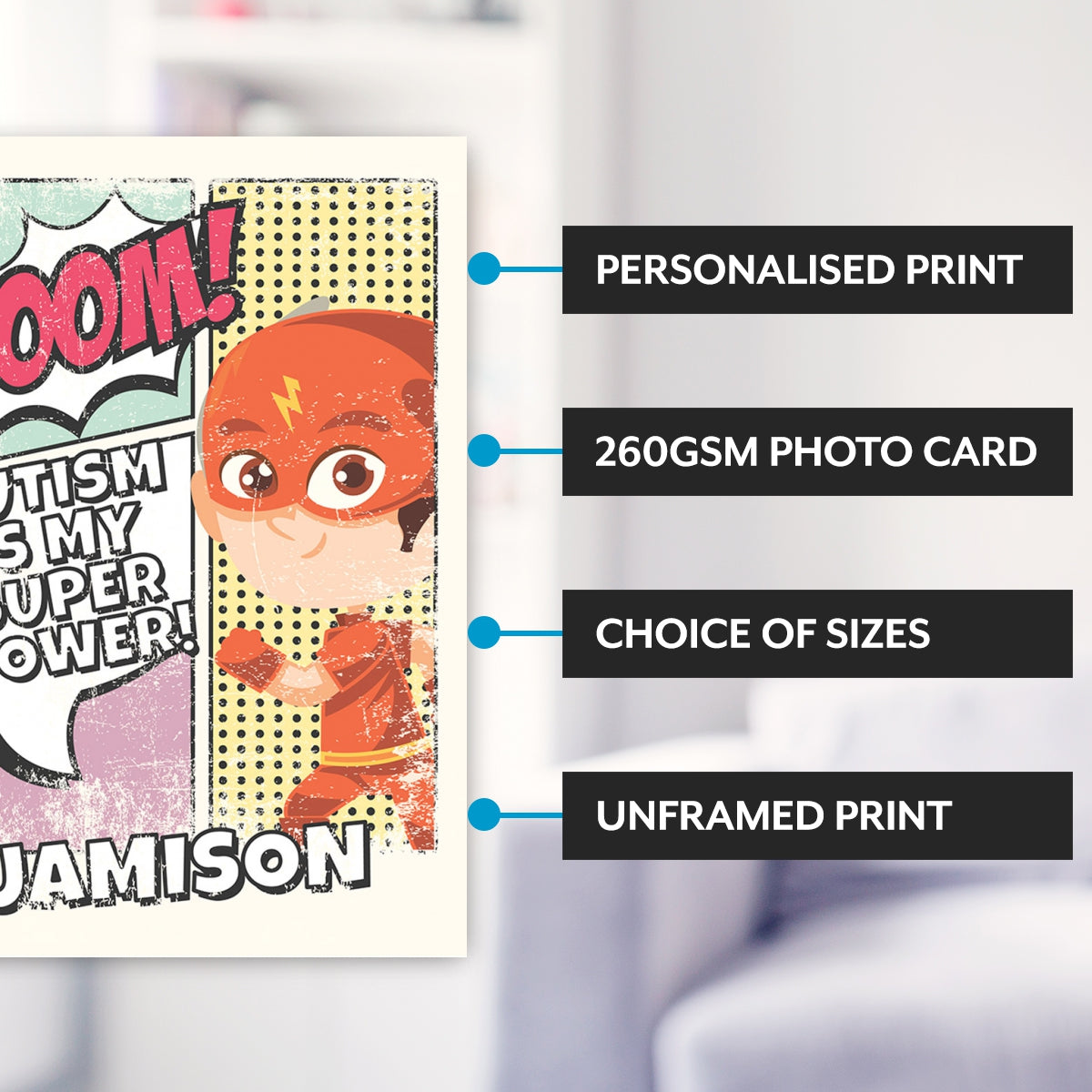 Main features of this personalised gifts