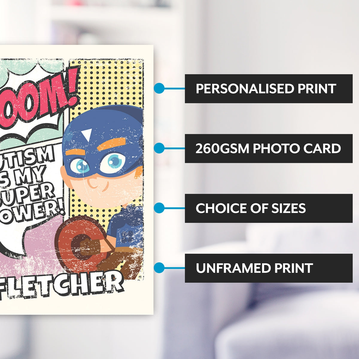 Main features of this personalised gifts