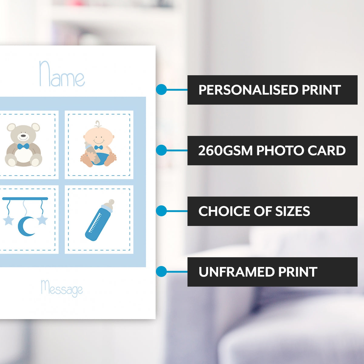 Main features of this New Baby Gift