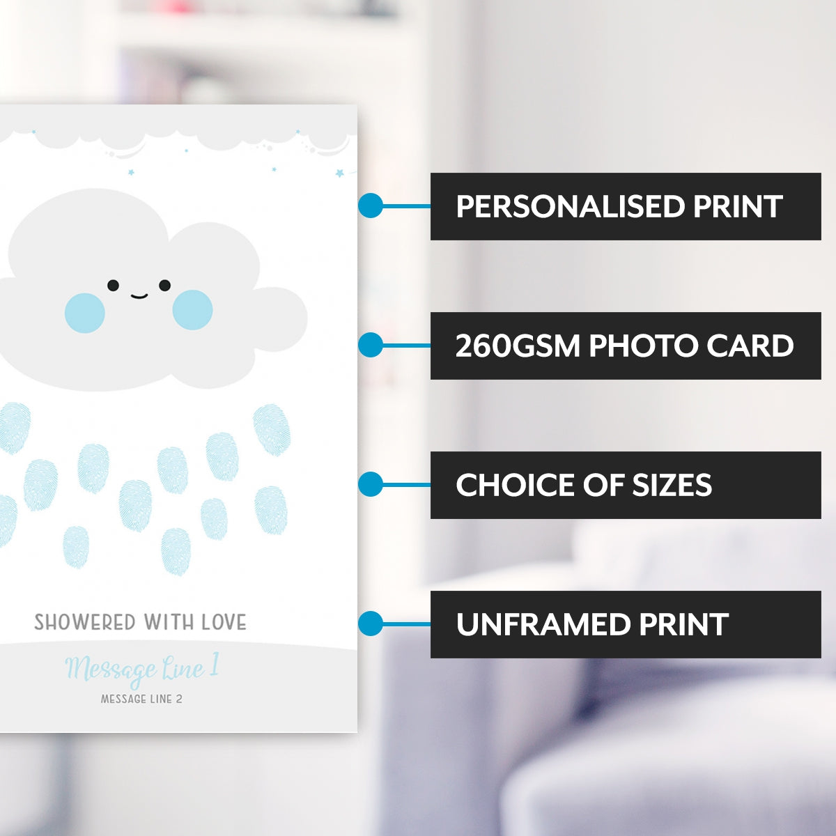 Main features of this fingerprint print