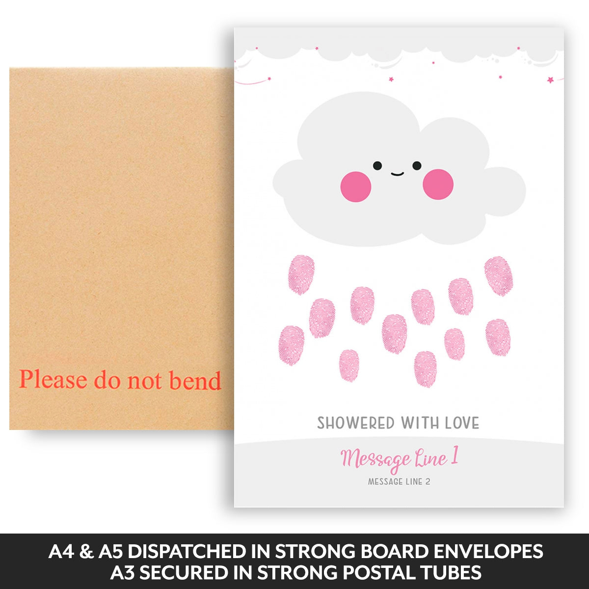 Dispatched in strong board backed envelopes