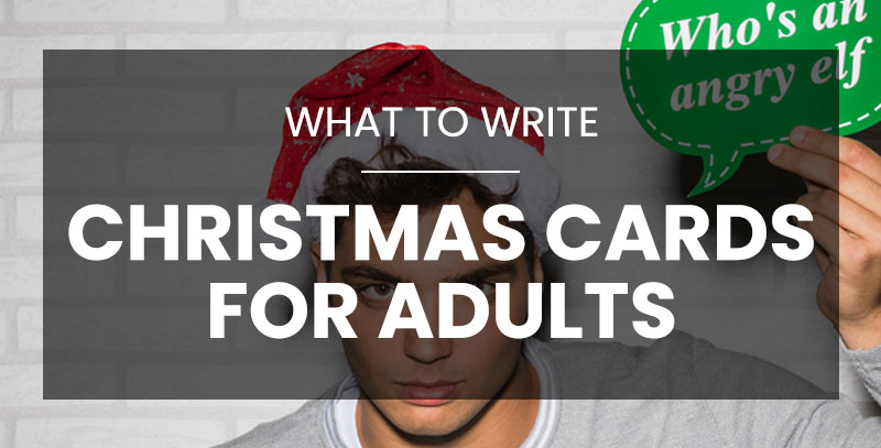 What to write in a Christmas card for an adult