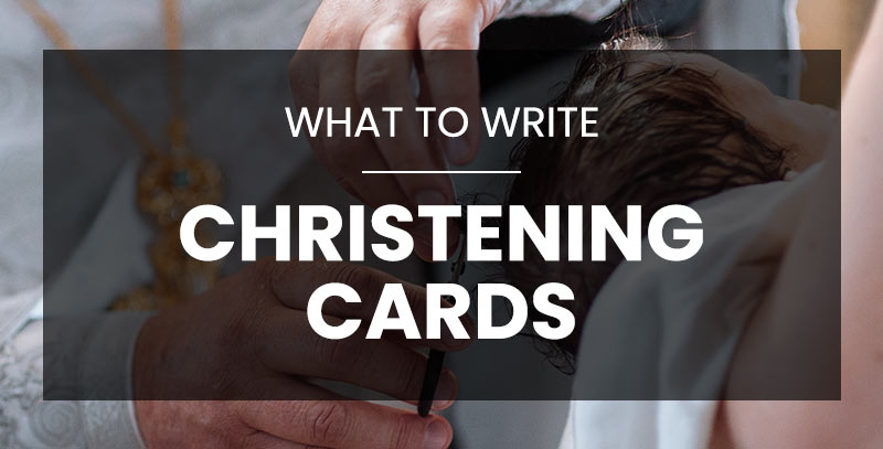 What to write in a christening card