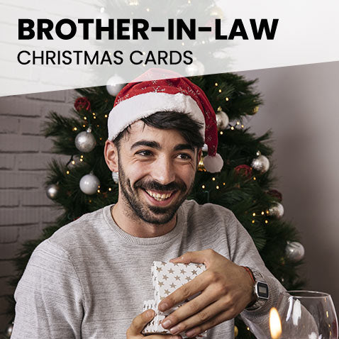 Personalised Brother in Law Christmas Cards