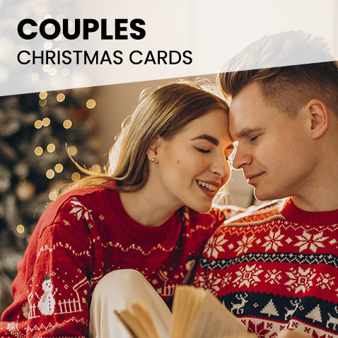 Personalised Christmas Cards for Couples