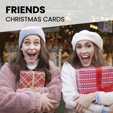 Personalised Christmas Cards for Friends