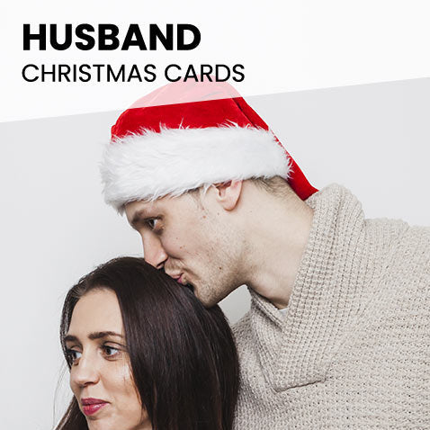 Personalised Husband Christmas Cards