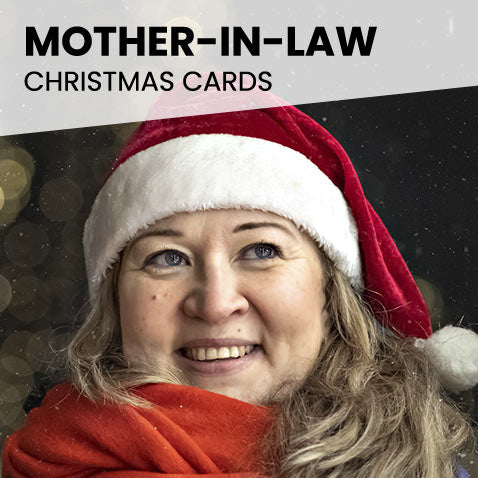 Personalised Mother in Law Christmas Cards