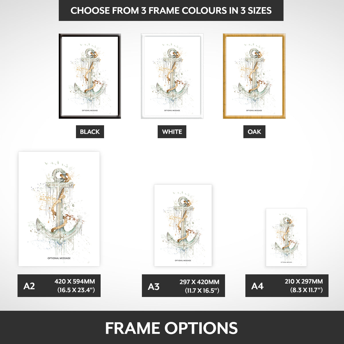 Frame options