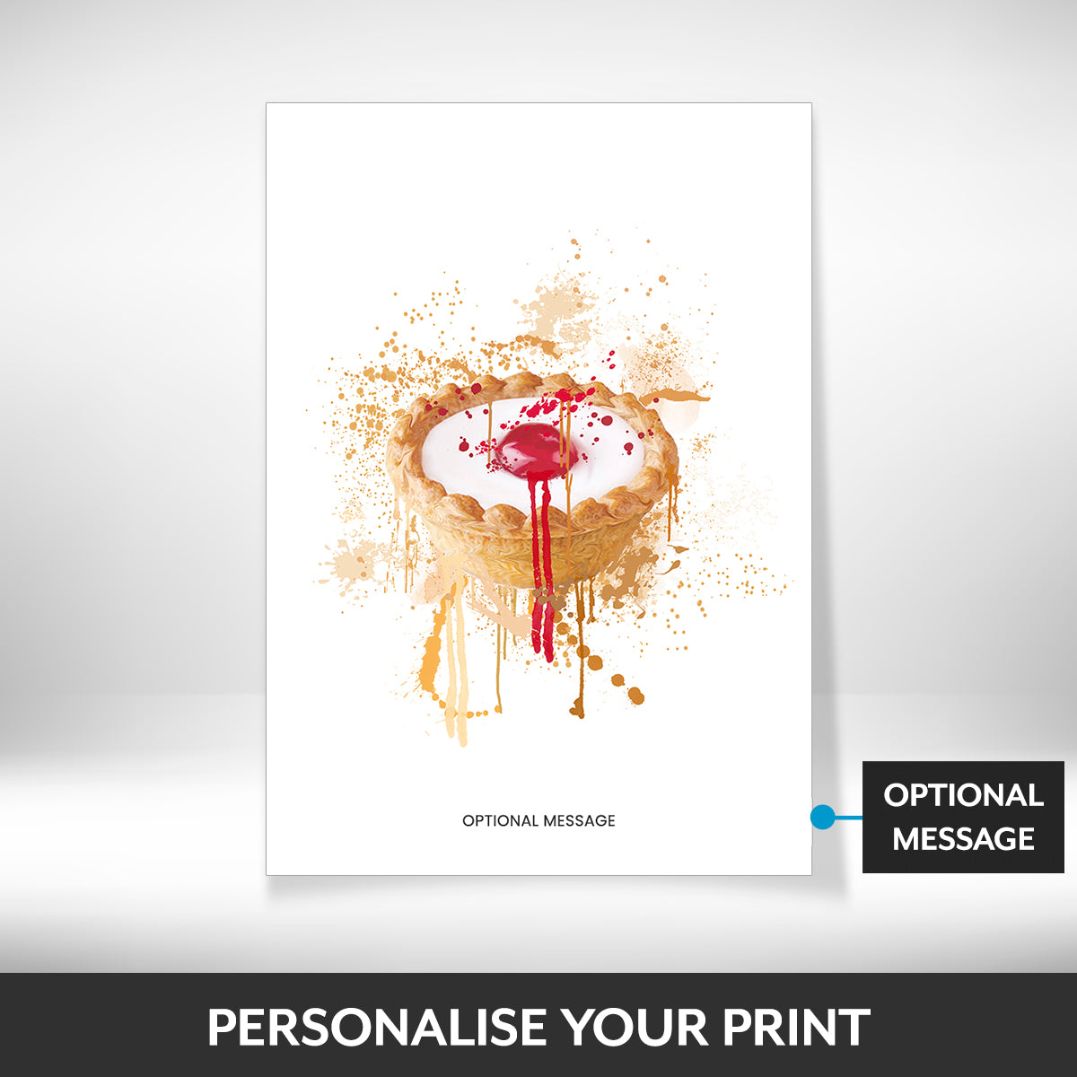 What can be personalised on this pictures for kitchen walls